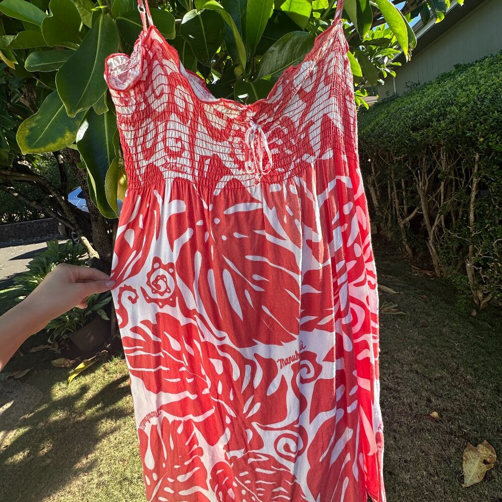 Manuheali'i Monstera Dress